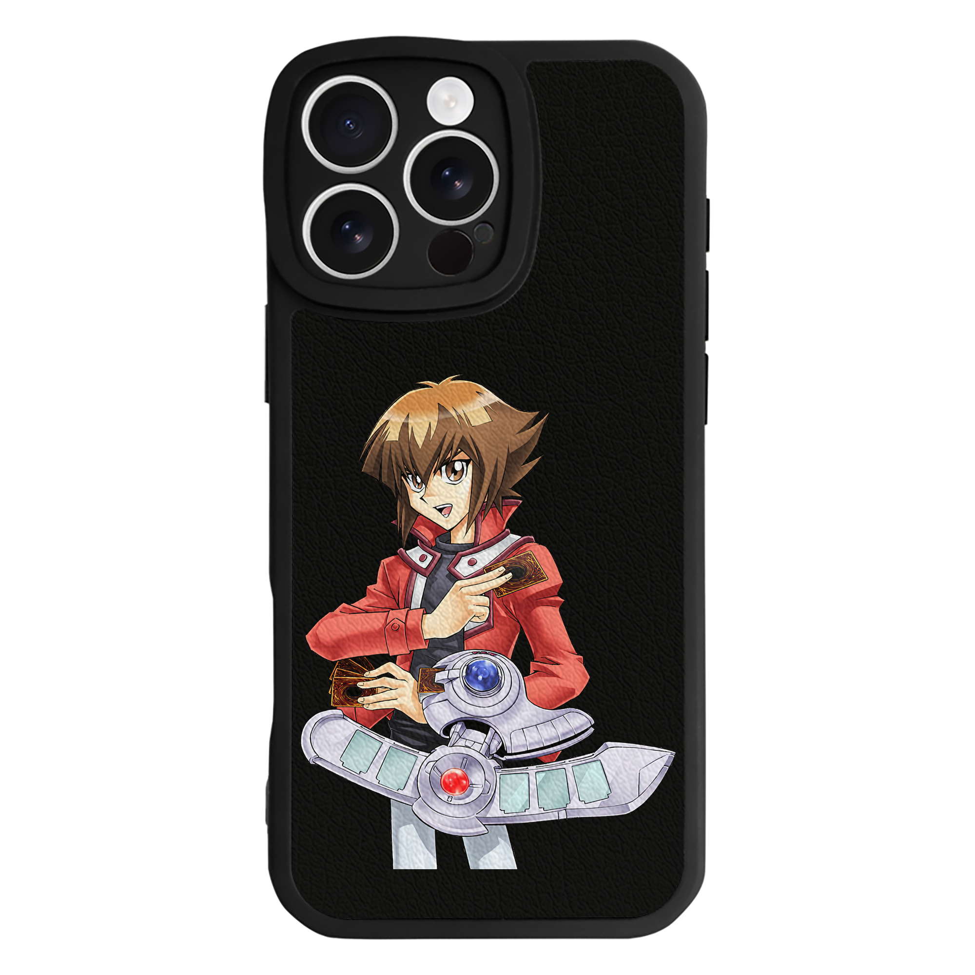 遊☆戯☆王 Yu-Gi-Oh! 【iPhone 16シリーズ対応】シリコンスマホケース（レザー調） 材質：シリコン